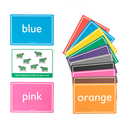 Learning and Development Flashcards For Toddlers - 12 Months+