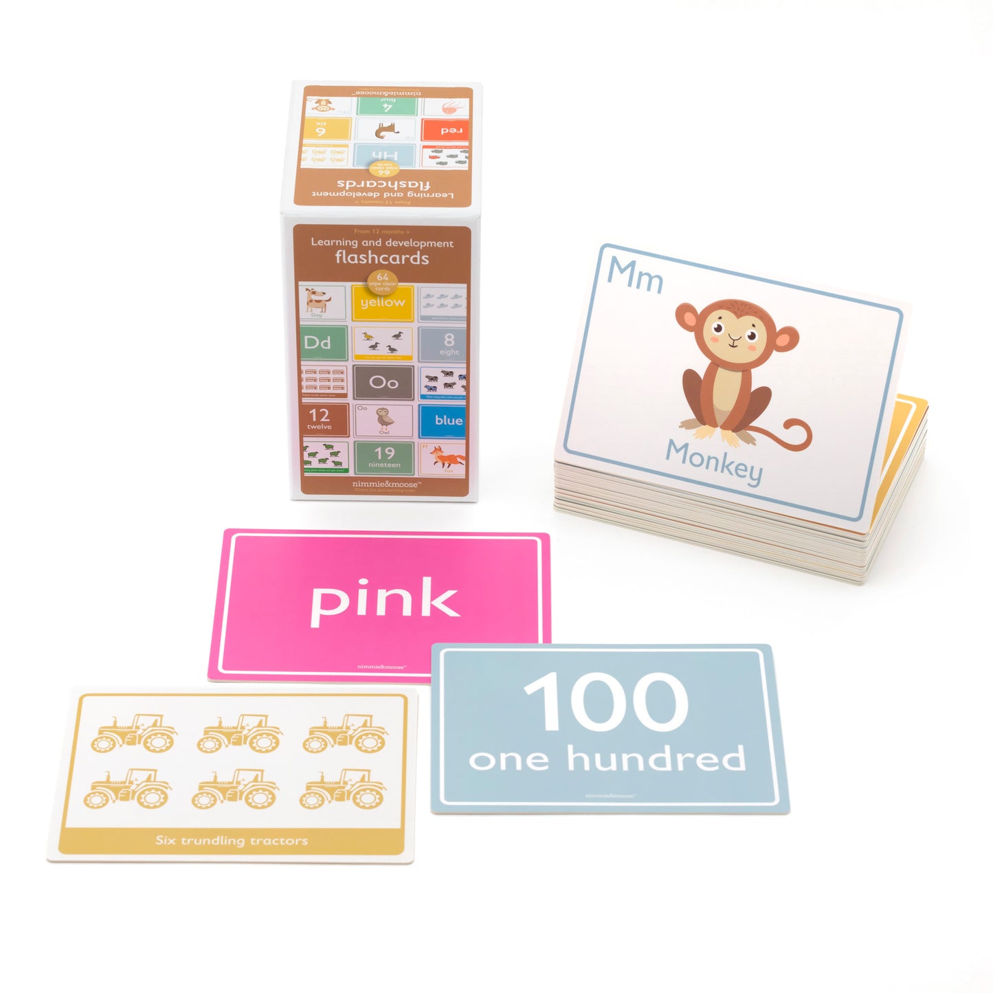 Learning and Development Flashcards For Toddlers - 12 Months+